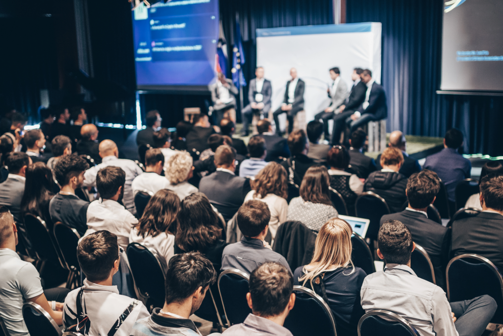 Eventfotos eines Firmenevents aus Bonn während einer Tagung.